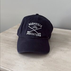 47 Brand Navy Nashville Predators Cap